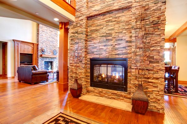 Stone Hearth Installation in Reading