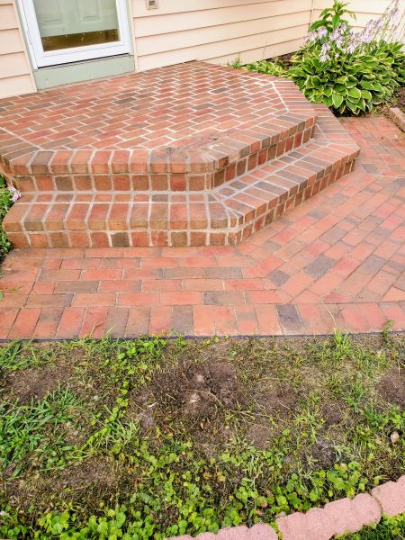 Brick Stoop Repair in Reading