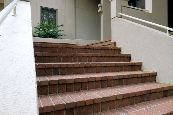 Entryway Brick Repair in Reading